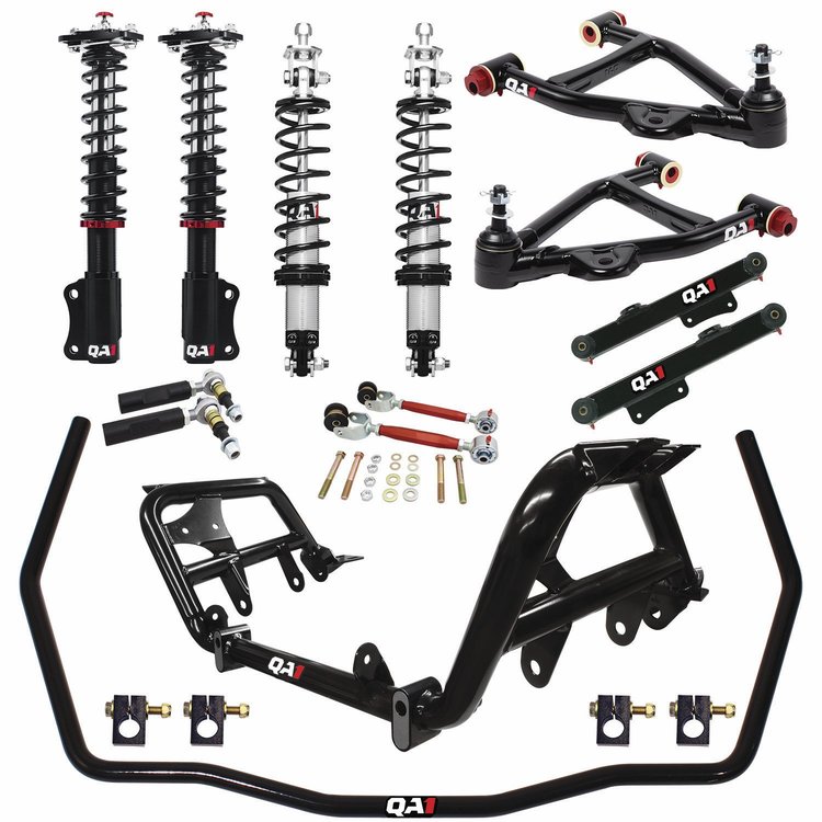 DK42-FMM2 QA1 Suspension Kit, Level 2 Drag Kit, 87-89 Mustang, Wide Stance