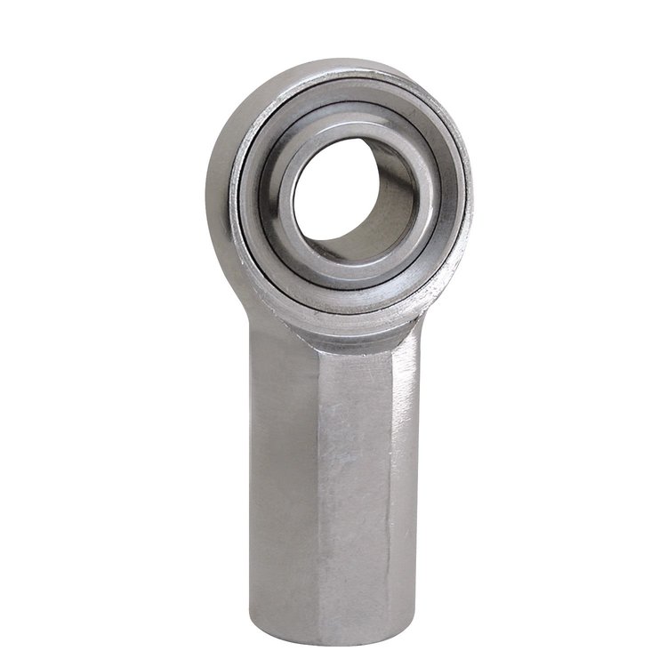 HFR6T H Series Rod End, Rod End (H) 3-Pc Alloy Ht F-R 3/8-3/8 PTFE