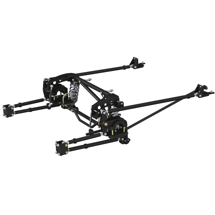 Mopar Rear 6-Link Suspension Conversion 1967-79 Mopar A-Body with 8-3/4" Rear Axle