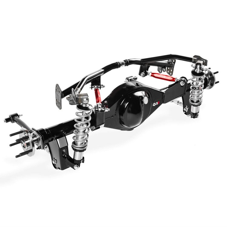 R257-170N Rear Four-Link Suspension Kit for 1970-1981 GM F-Body, W/ Narrowed Ford 9 in. [Semi-Gloss Powder-Coated Finish]