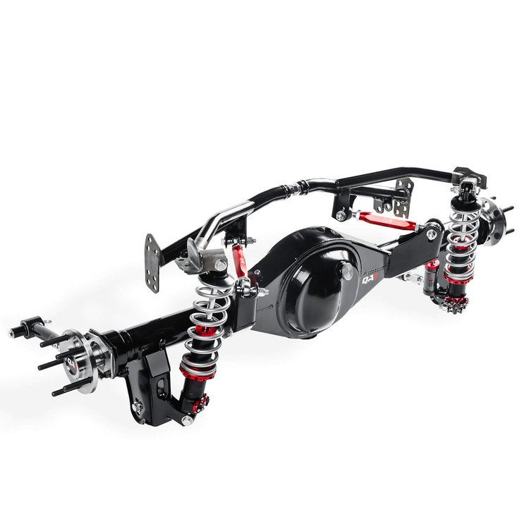 R357-170S Rear Four-Link Suspension Kit for 1970-1981 GM F-Body, W/ OE-Width Ford 9 in. [Semi-Gloss Powder-Coated Finish]