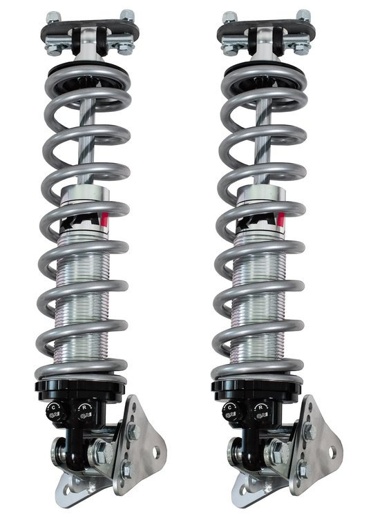 Rear Coil-Over Conversion Kit for 1978-1988 GM G-Body w/QA1 Big Wheel Kit [Double-Adjustable Shocks]