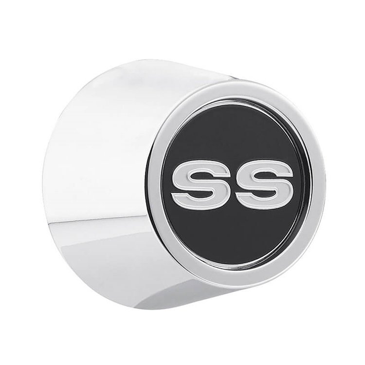 LW-HC009 Wheel Center Cap, Fits Legendary Wheels LW10/LW20/LW30/LW40/LW50/LW66/LW69/LW70/LW90, Black SS Logo, Snap-On