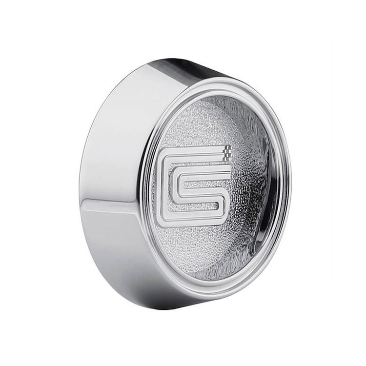 LW-HC020 Wheel Center Cap, Fits GT7 (LW10) & GT6 (LW66) Series Wheels, Shelby CS Logo, Press-Fit