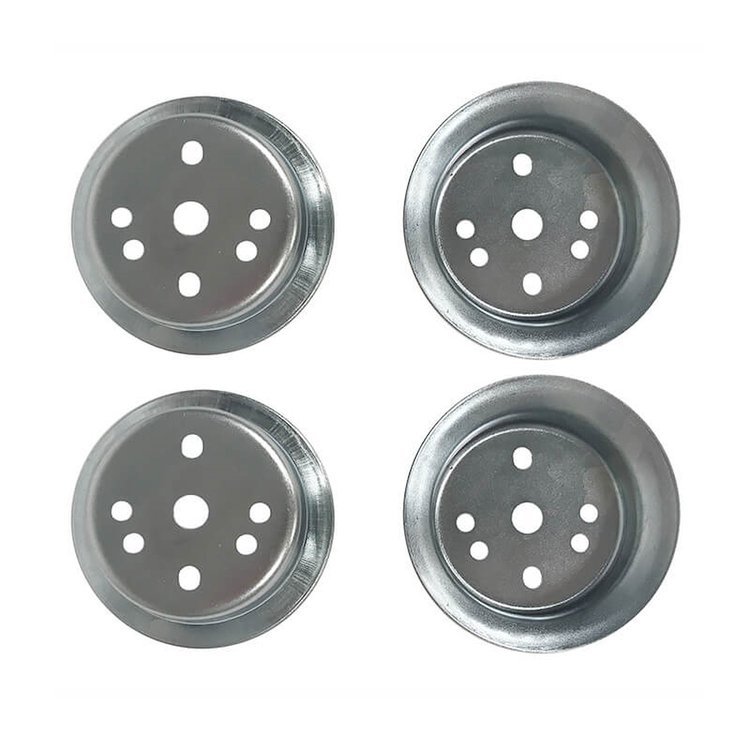 LW-HC69A Wheel Hubcap Adapter Kit, For LW69 Rims, (4) Special Retaining Plates & Longer Screws