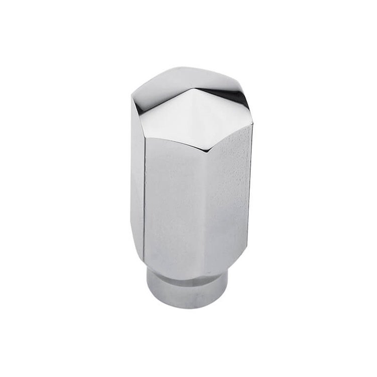LW-LN001 Tall Lug Nut for 1967-1968 Shelby, 1/2 in.-20 Thread, 13/16 in. Hex Head [Chrome]
