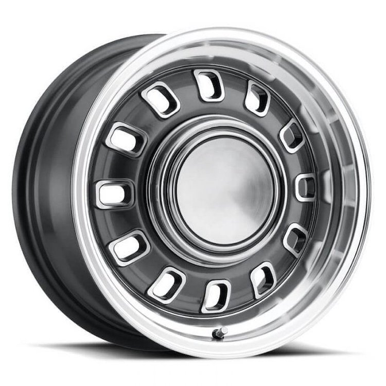 LW60-50754B 12 Slot Wheel [Size: 15"x7"] Charcoal Finish