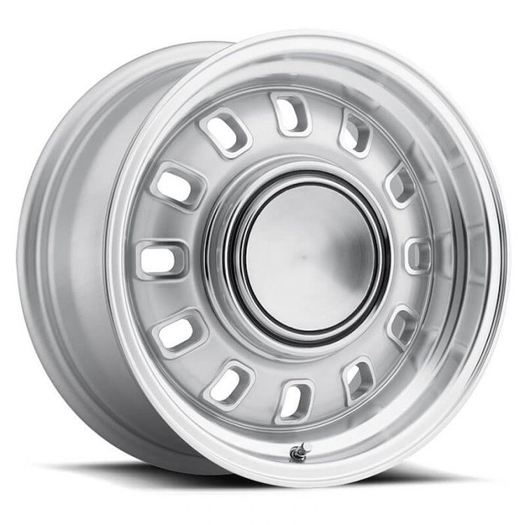 LW60-50754S 12 Slot Wheel [Size: 15"x7"] Silver Finish