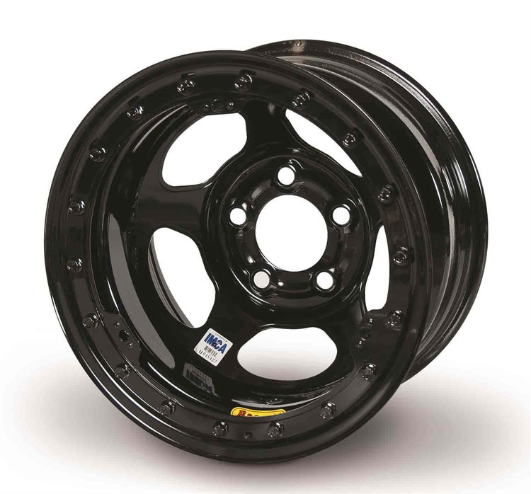 13X8 INERTIA 4X4.25 4 BLACK B-LOCK