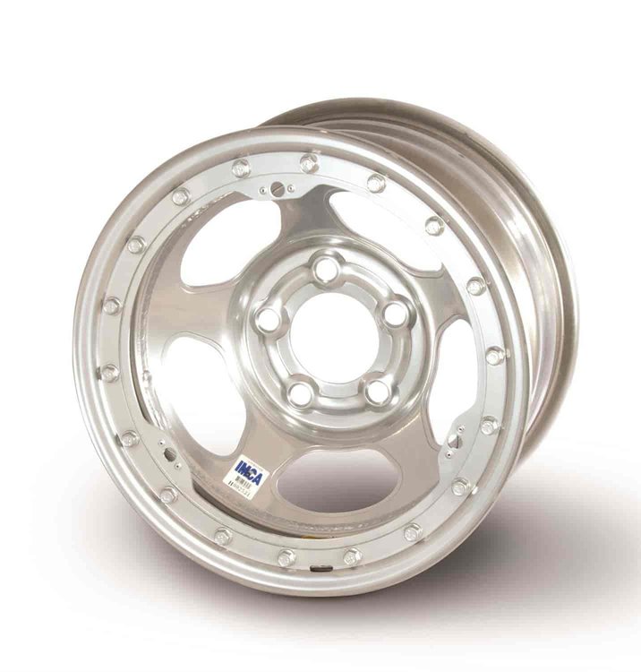 52S55SL D-Hole Lite Wheel [Size: 15" x 12"] Silver