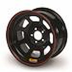 15X7 5.5 4RS BLACK