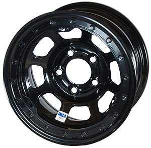 Black IMCA D-Hole Beadlock Wheel Size: 15" x 8"