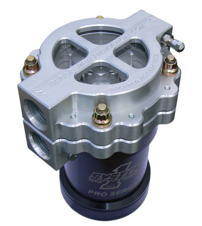 405-115 4 in. Screw-On/S1 Filter, #12 Ports, 115 Micron Element, Accepts System 1, Up To 50 Weight Oil, Bracket Included
