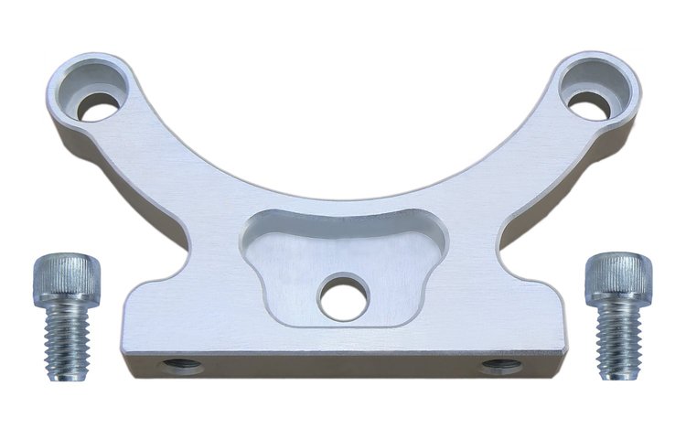 495 4 in. Filter Inline Mounting Bracket Kit, Mounts Filter Inline w/ Ports, Fits All 4 in. See-Through Filter Assemblies