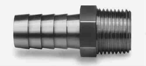 Brass Fuel Hose Fitting 3/8" Nipple, 3/8 NPT male end