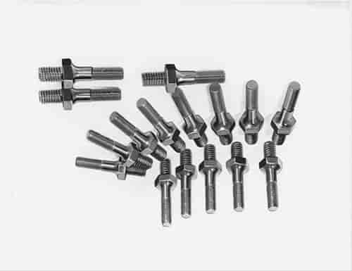 SCREW-IN ROCKER STUD KIT 7/16in DIA. BBC SET OF 16