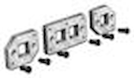 Performance HEADER ADAPTER KIT ALUMN