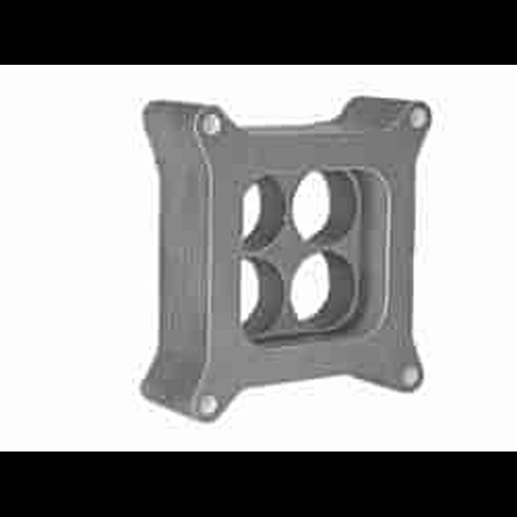 2" Carburetor Spacer 4-Hole Top, Open Bottom Holley 390-850 Carb