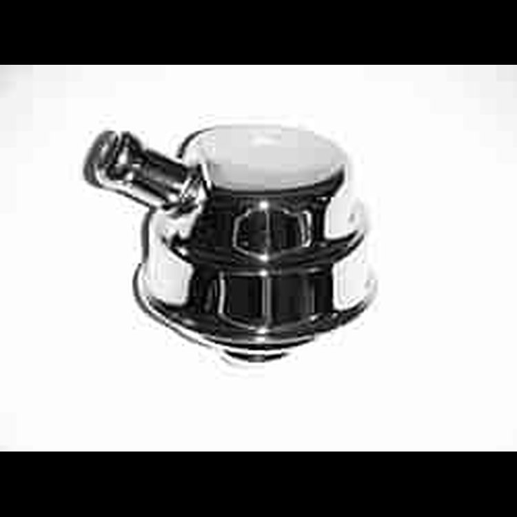 PUSH-IN VLV CVR BRTHR CHROME MOPAR STYLE