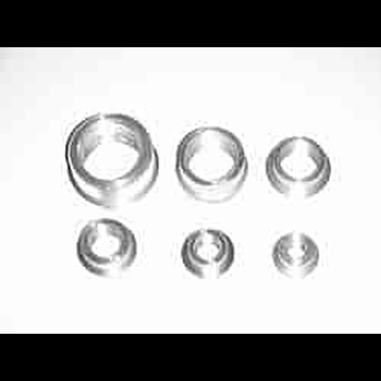 ALUM WELD-IN 1/8in N.P.T. FITTING QTY 2