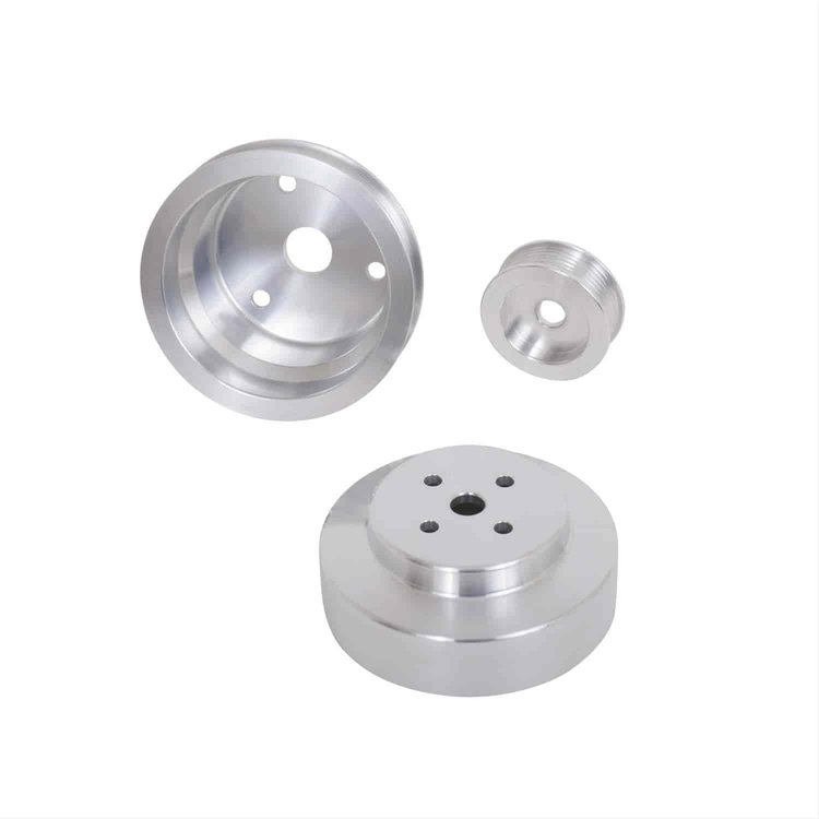 3-Piece Aluminum Underdrive Pulley Kit 1988-92 Camaro/Firebird 305/350
