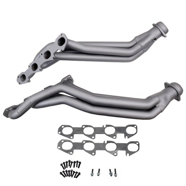 Full-Length Exhaust Headers Fits Select Dodge Charger, Challenger, Chrysler 300C 6.1L /6.4L, 6.2L HellCat [Titanium Ceramic]