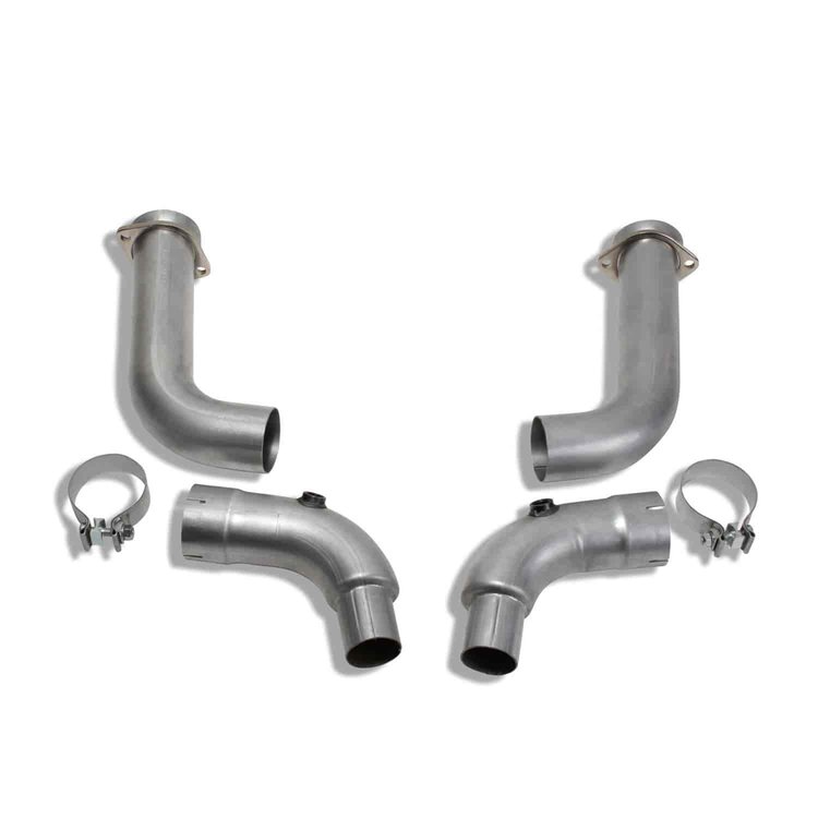 Short Off-Road Mid-Pipes 2006-2018 Dodge Challenger, Charger 6.1L / 6.4L and Hellcat 6.2L
