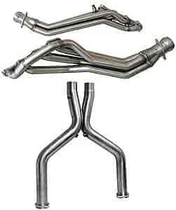 Long Tube Header System Kit 2007-12 Mustang GT500