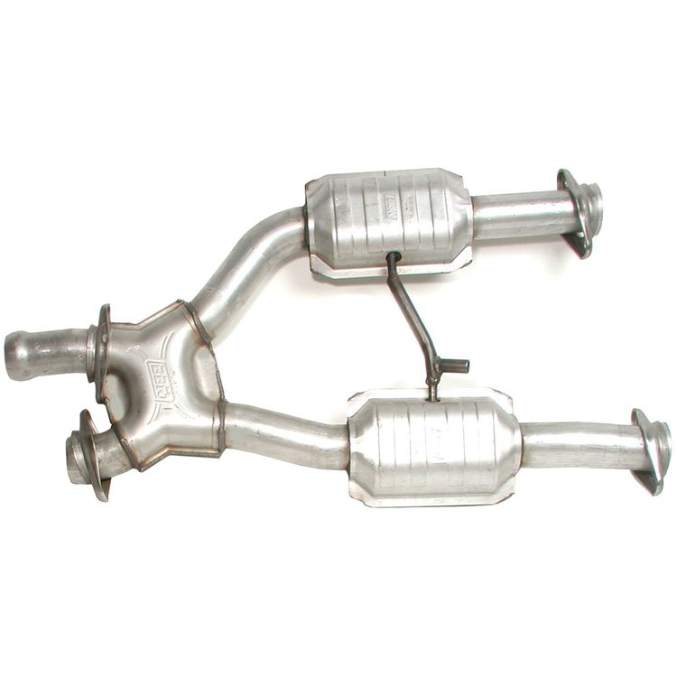 Short X-Pipe 1979-93 Mustang 5.0L
