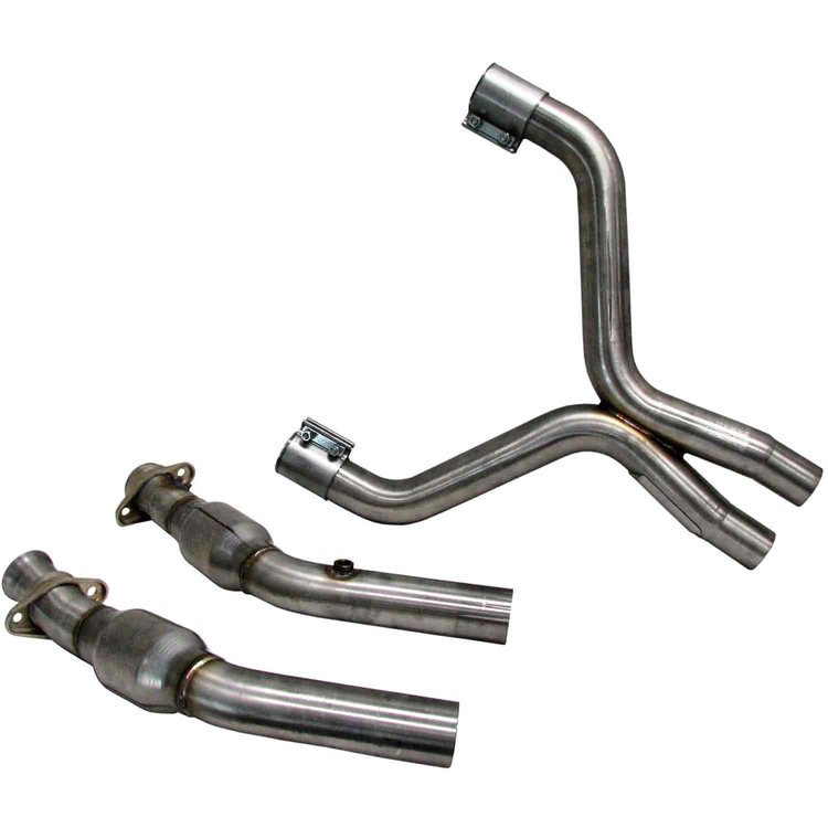 Full-Length X-Pipe 2007-10 Mustang GT500
