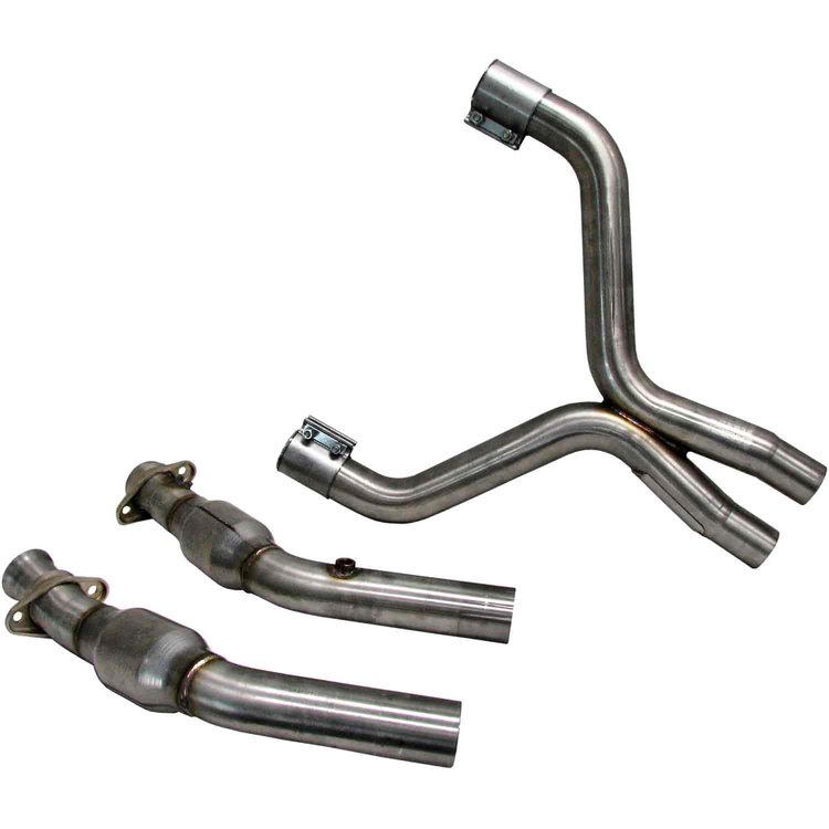 Full-Length X-Pipe 2007-10 Mustang GT500