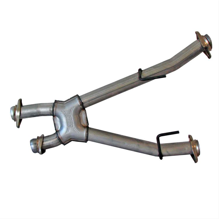 Off-Road Short Mid X-Pipe 1979-93 Mustang 5.0L