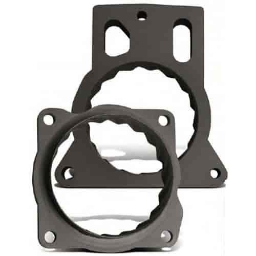 Throttle Body Spacer Kit; Aluminum;