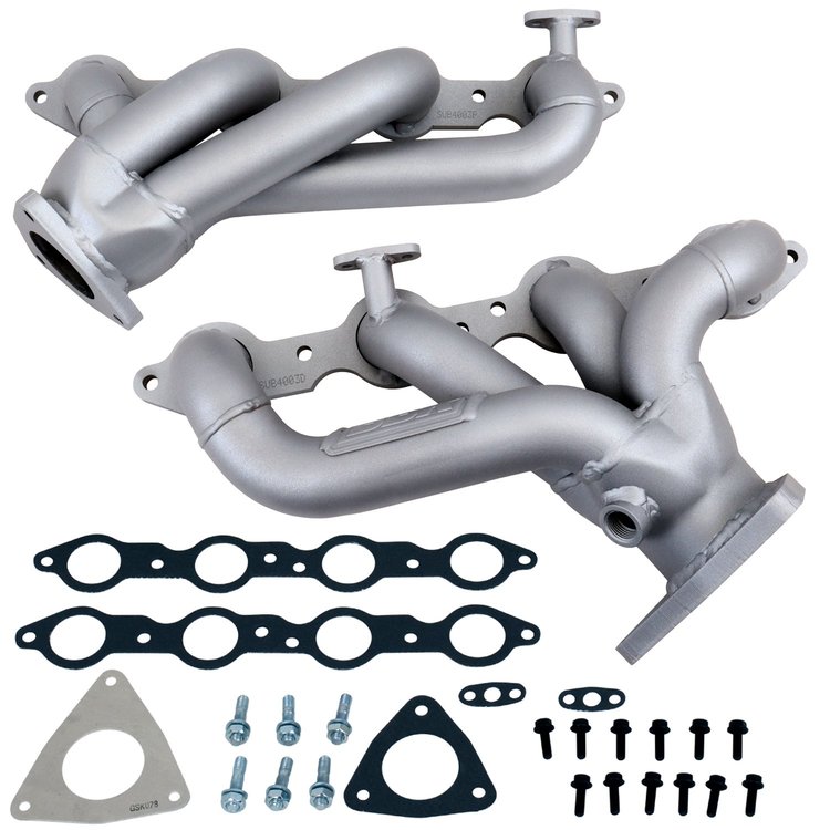 Shorty Exhaust Headers 2001-2002 GM F-Body LS1 [Titanium Ceramic]