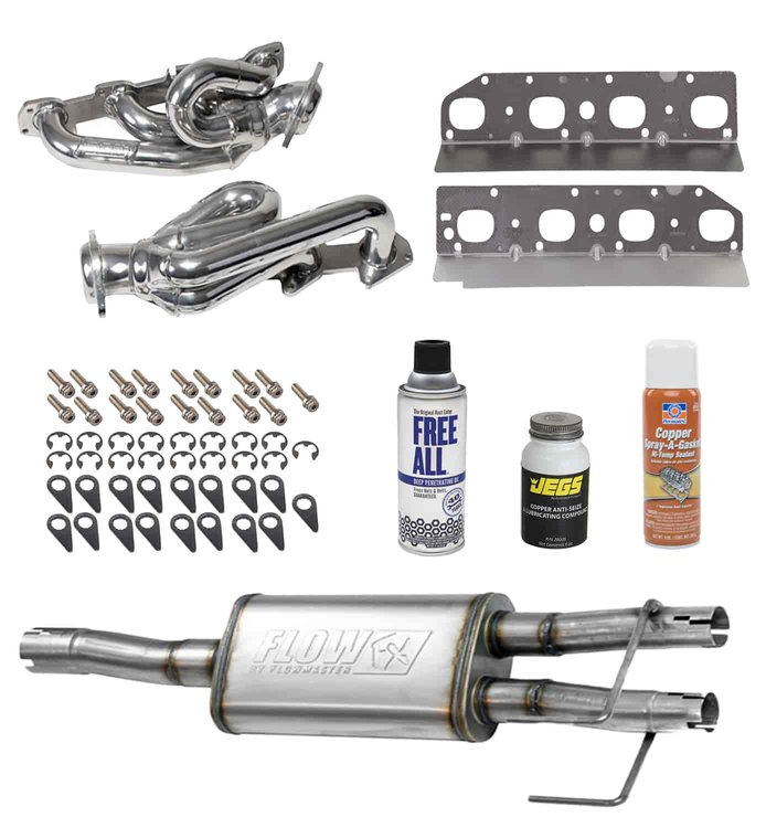 Shorty Header Kit 2009-2018 Dodge Ram 1500 5.7L Hemi