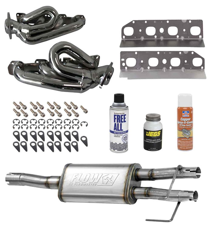 Shorty Header Kit 2009-2018 Dodge Ram 1500 5.7L Hemi
