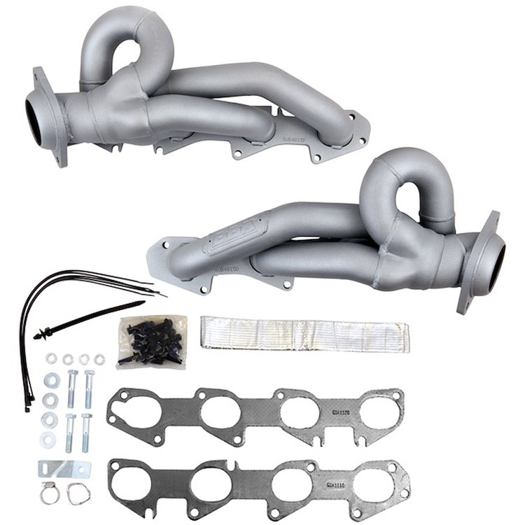 4015 Shorty Exhaust Headers for Select Dodge Ram 1500 With 5.7L Hemi [Titanium Ceramic]