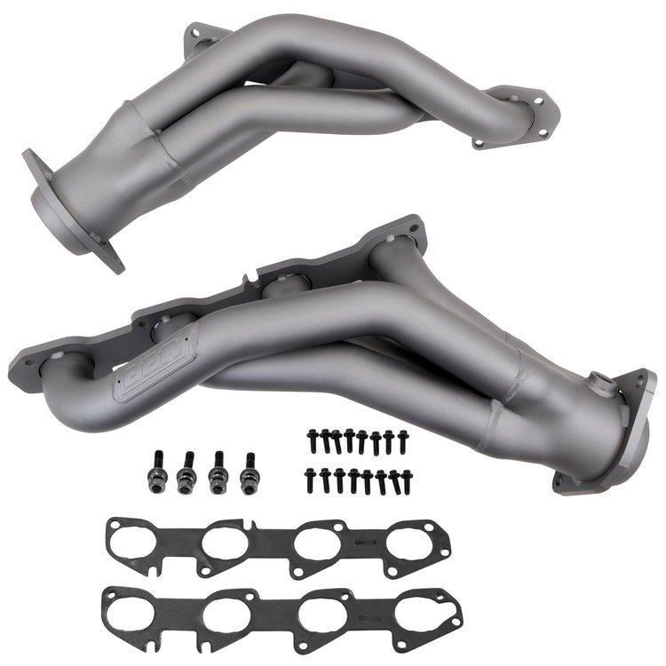 Shorty Headers Select Dodge Challenger/Charger 6.2/6.4L Hemi [Titanium Finish]