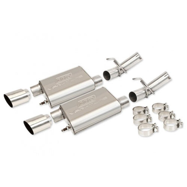 Vari-Tune Axle-Back Exhaust System Kit 2005-10 Mustang GT