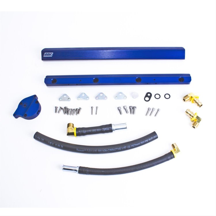 High-Flow Billet Aluminum Fuel Rail Kit 1986-93 Mustang 5.0L