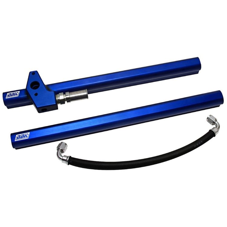 High-Flow Billet Aluminum Fuel Rail Kit 2005-10 Mustang 4.6L 3V