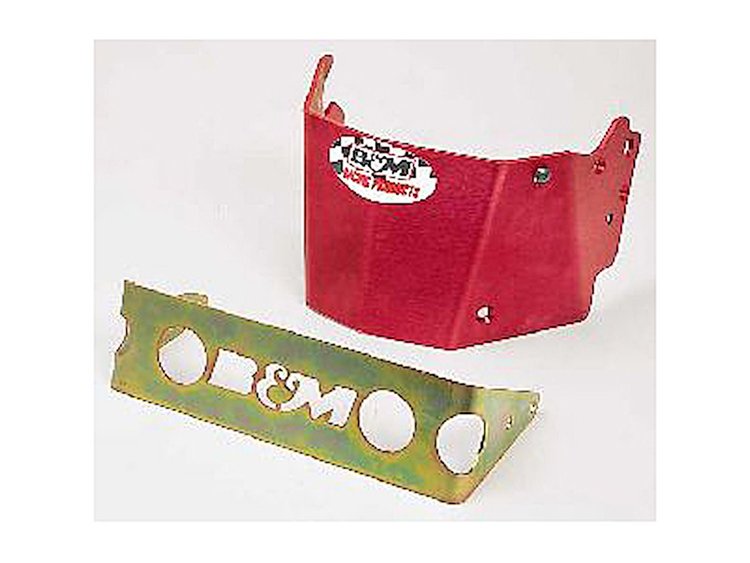 Powerglide Transmission Shield 6061-T6 Aluminum