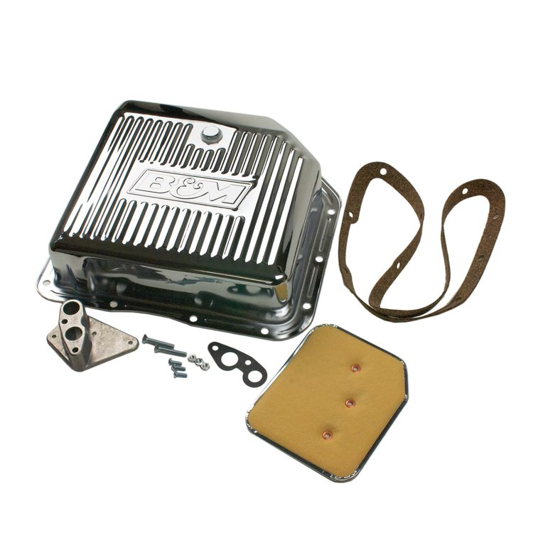 Chrome-Plated Steel Deep Transmission Pan GM TH350