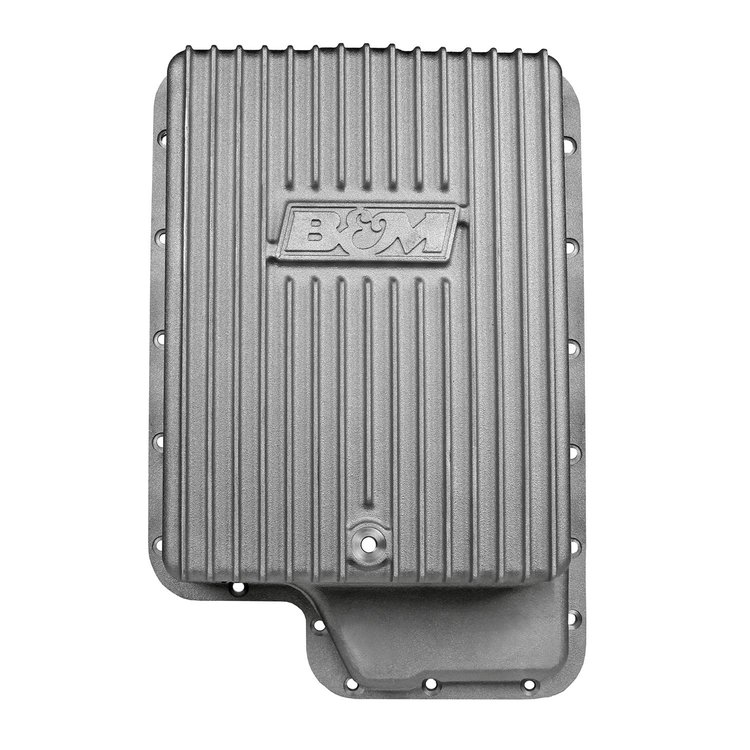 Cast Aluminum Deep Transmission Pan Ford E4OD/5R100/4R100 w/Torque Shift 5-Speed