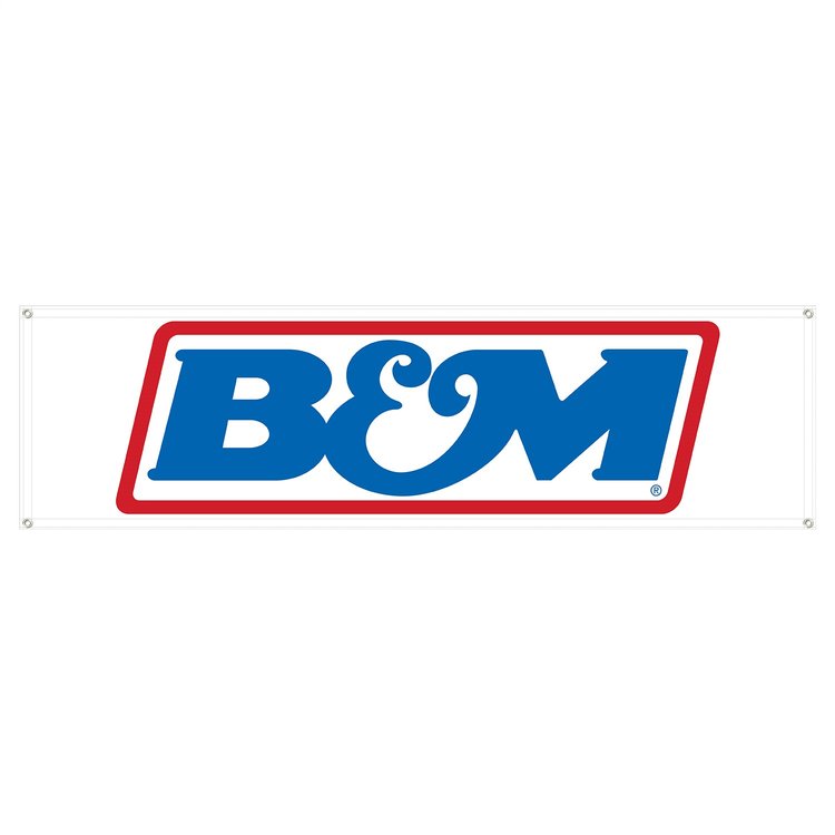 B&M BANNER 23" X 82"