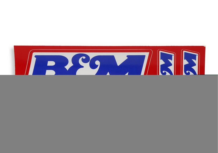 669959 B&M Decal 2.5 in. x 7.75 in.