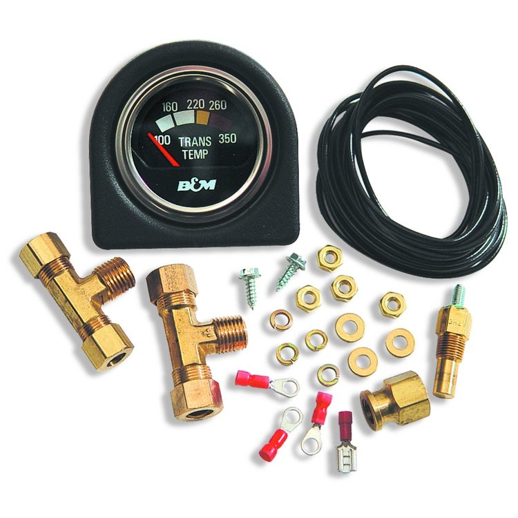 Transmission Temperature Gauge Kit 2-1/16" 100°-350° F