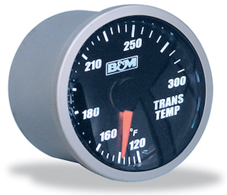 Blackout Transmission Temp Gauge Electrical Gauge