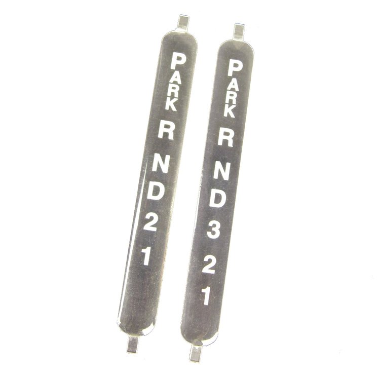 Replacement QuickSilver Shifter Indicator Window Decal For Use With 130-80683, 130-80688 & 130-81025