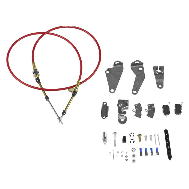 Hammer Shifter Installation Kit For Use With 130-81001 and 130-81002 Mustang with C4 Transmission